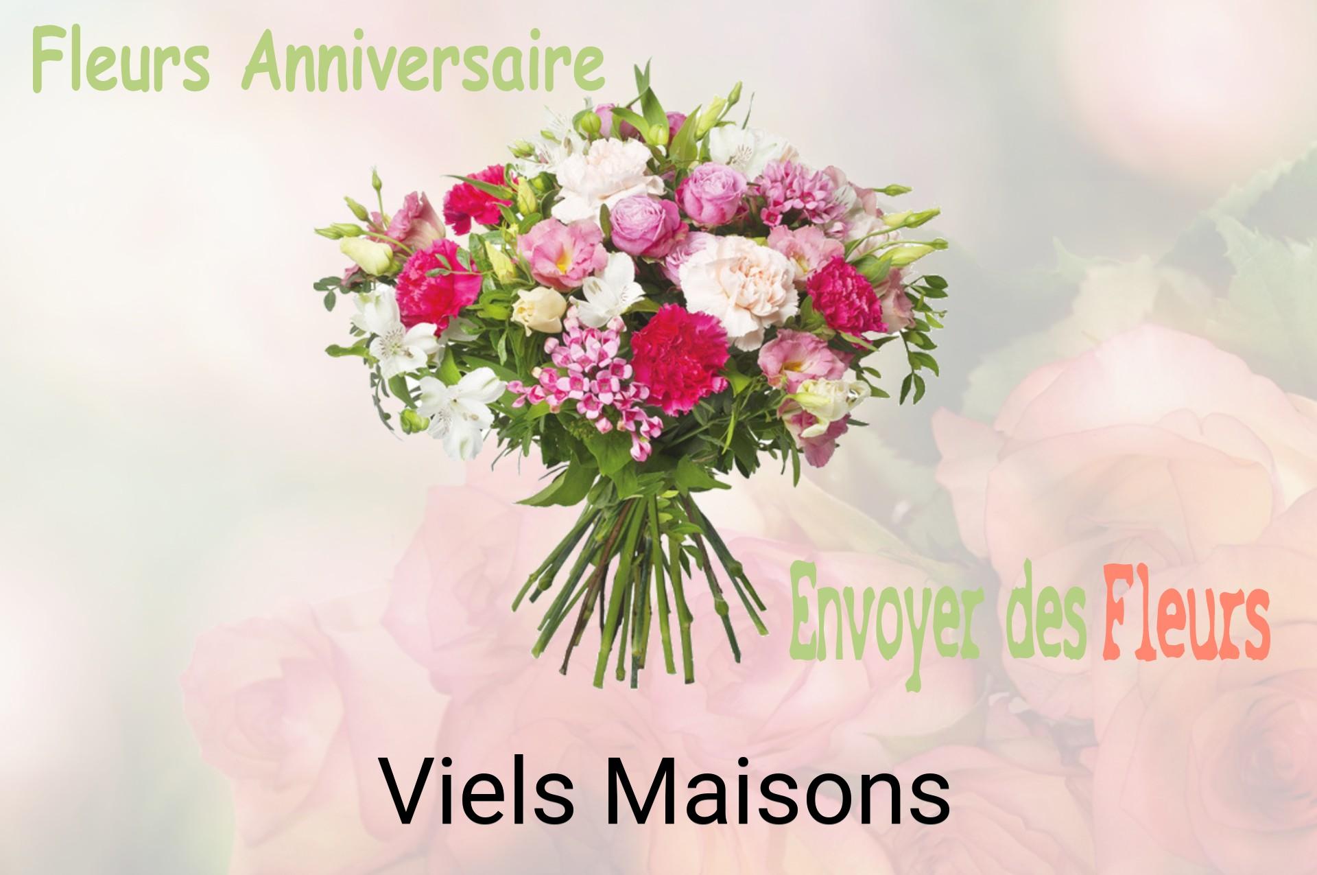 Bouquet de fleurs d’anniversaire livré à Viels-Maisons
